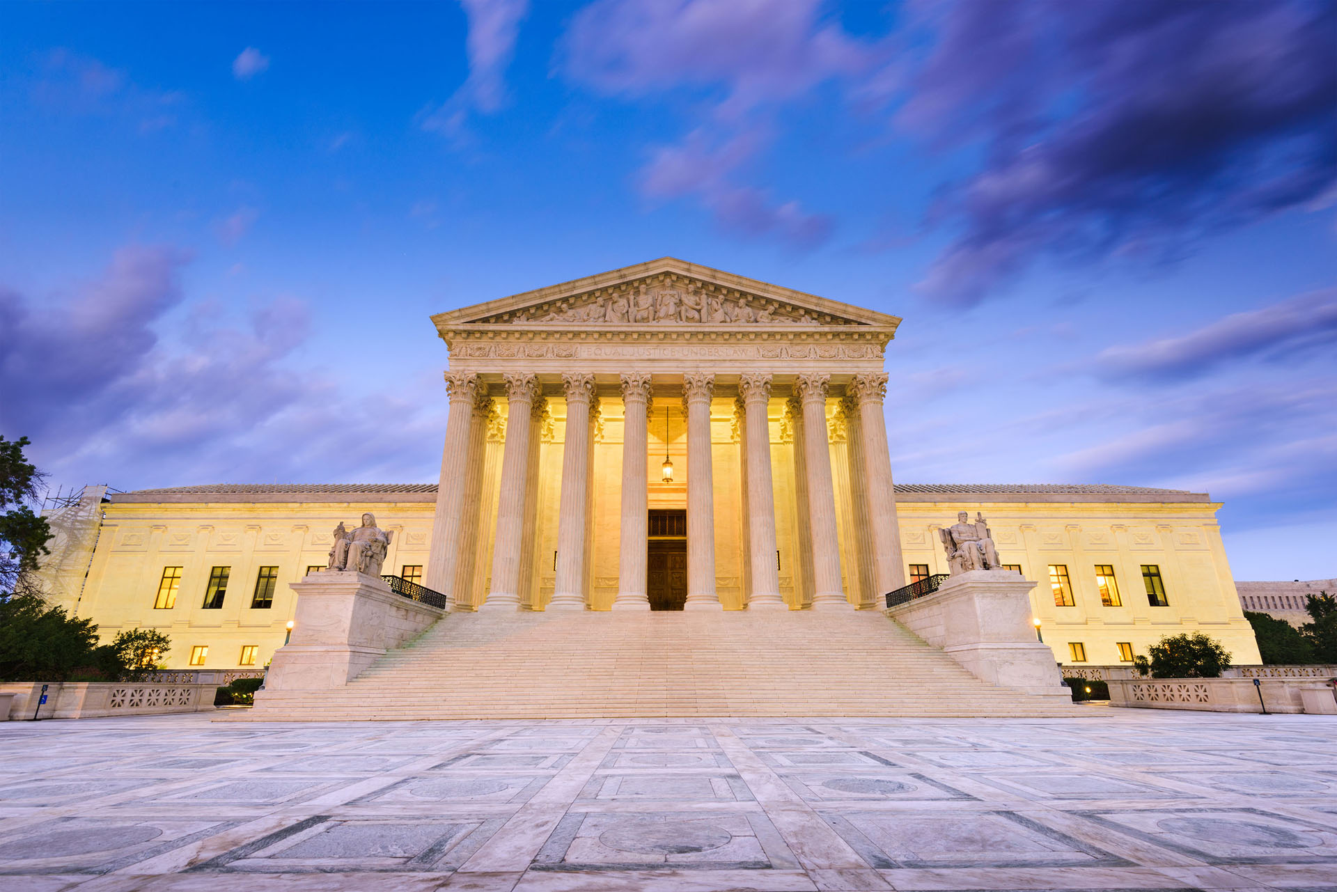 united states supreme court building in washington dc, usa.